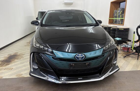 石巻市　デントリペア　ドアの凹み　プリウスPHV｜トータルリペアBIG-IN